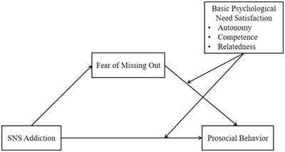 Effect of SNS addiction on prosocial behavior: mediation effect of fear of missing out